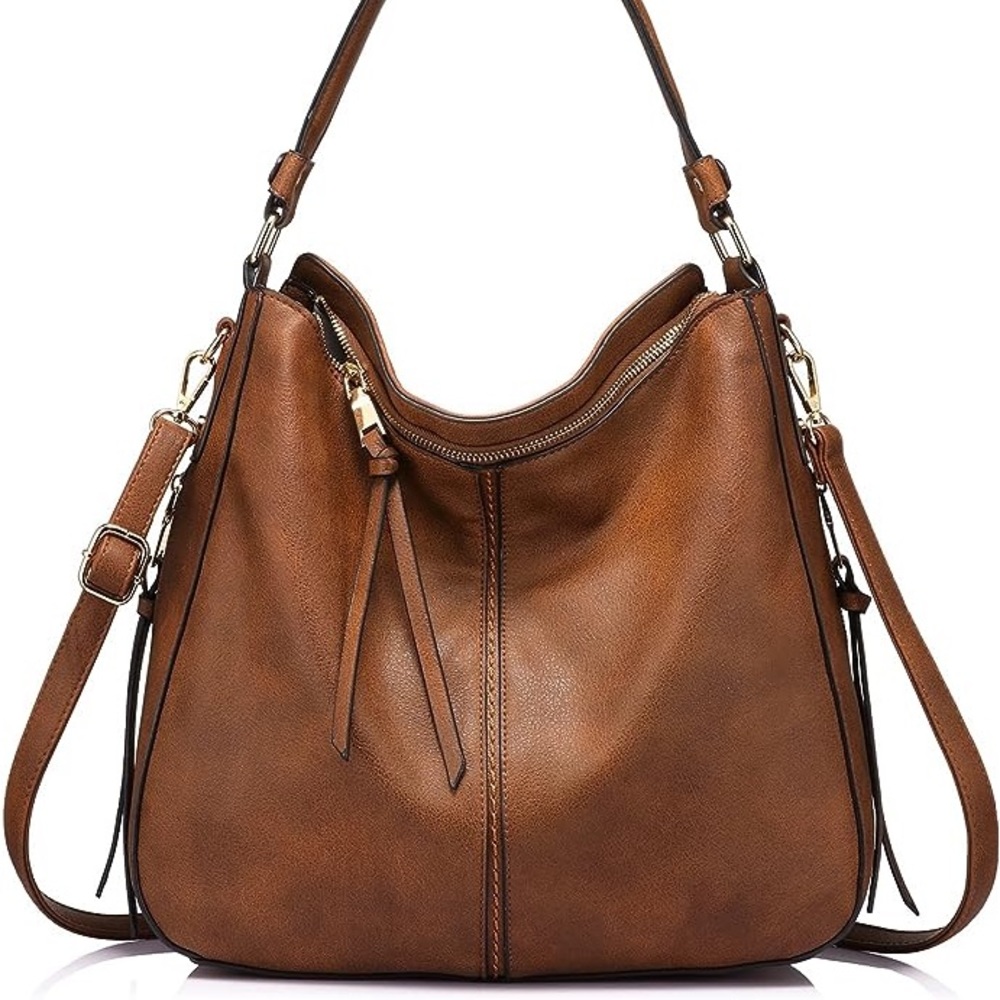 Large leather purse